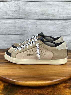 P448 Men's Suede John Sable Brown Suede Nubuck Leather Shoe Size 11 EU 45